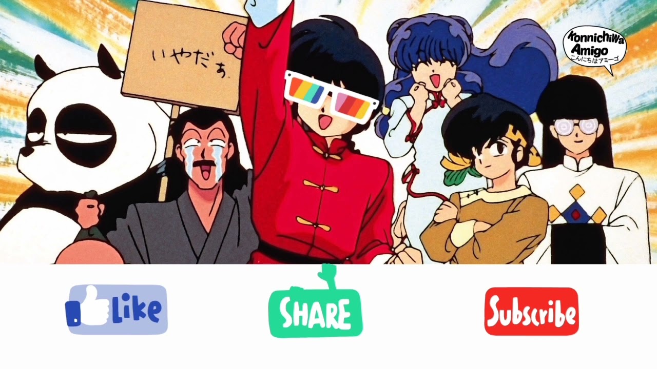 RANMA 1/2 SONG - SWEET SOUL REVUE - LYRIC VIDEO#aprenderjapones #japanese #learnwithmusic #nihongo