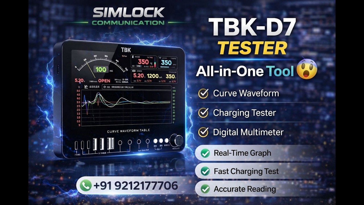 TBK D7 Curve Waveform Table – Part 1 | Full Operation Guide | Simlock Communication 9212177706
