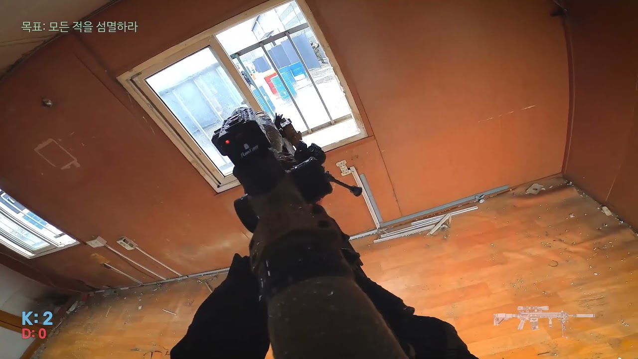 RunCam Waterproof ScopeCam 2 Gameplay Video under the Rain AIRSOFT PAINTBALL SHOT