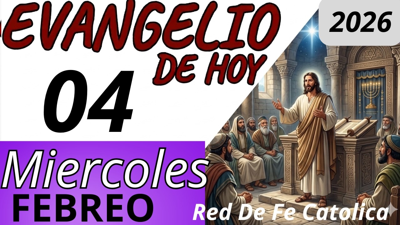 Evangelio de Hoy Miercoles 04 de Febrero de 2026