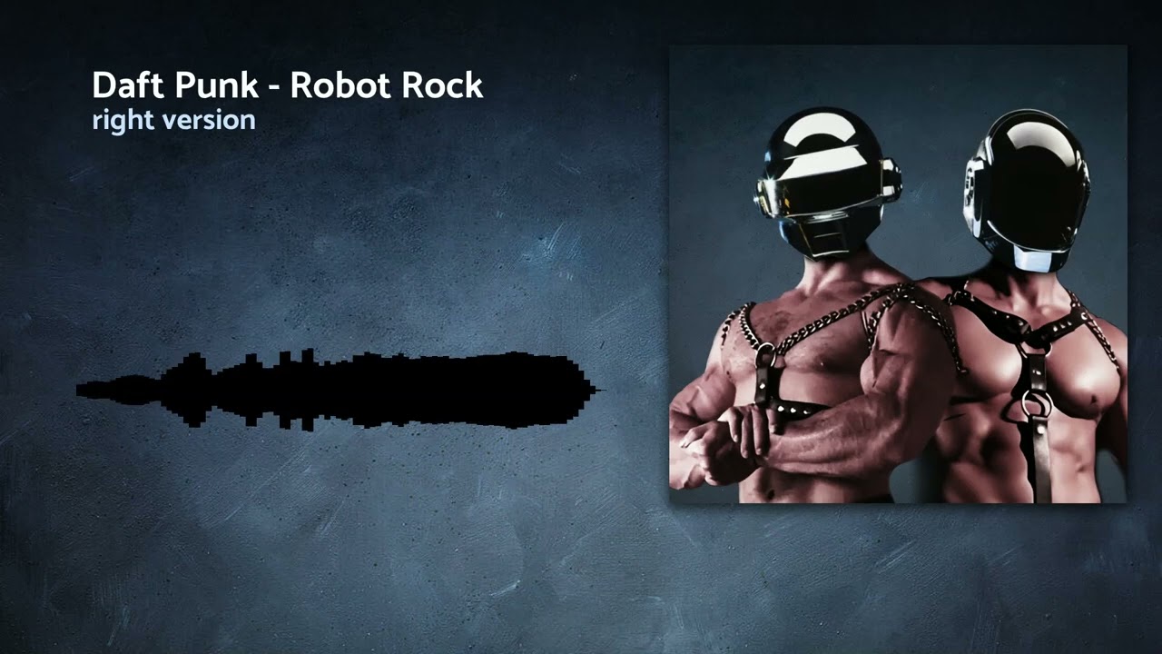Daft Punk - Robot Rock (Gachi Remix) Right Version
