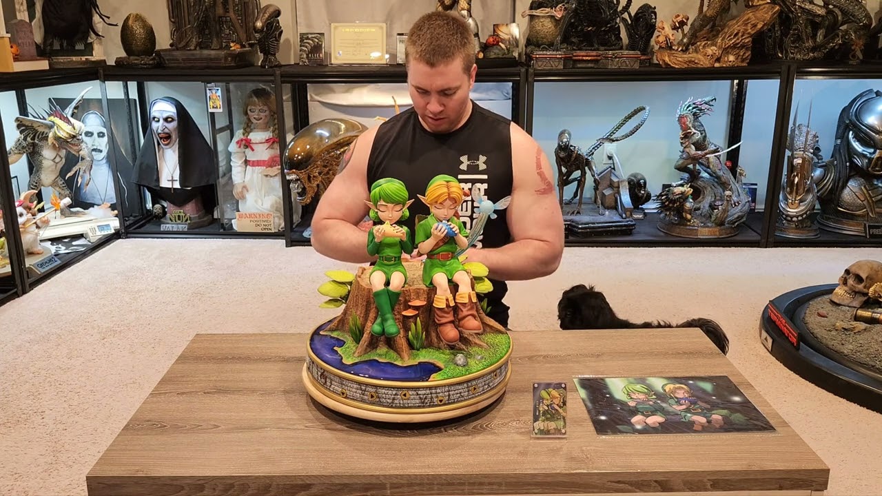 Legends Of Zelda KINTSUKUROI – THE ELVES OF THE LOST WOODS Resin Statue Unboxing/Review