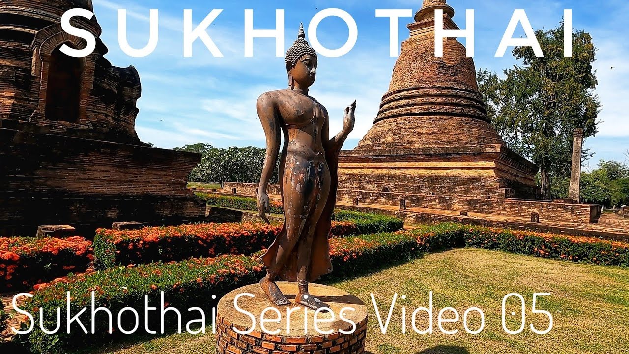 Touring Sukhothai Historical Park (Sukhothai, Thailand)