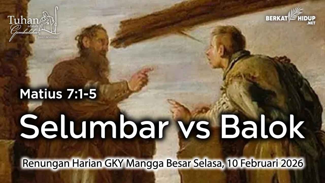 Tuhan Adalah Gembalaku #1918 - Hal menghakimi