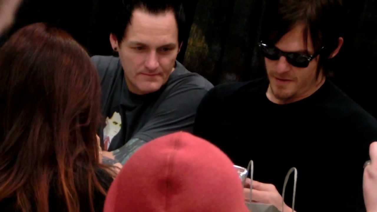 Me meeting Norman Reedus at Comic con in Portland #3