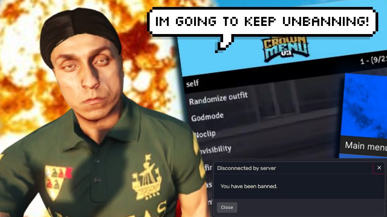 Unbanning Myself Every Time I Get Banned in GTA RP!