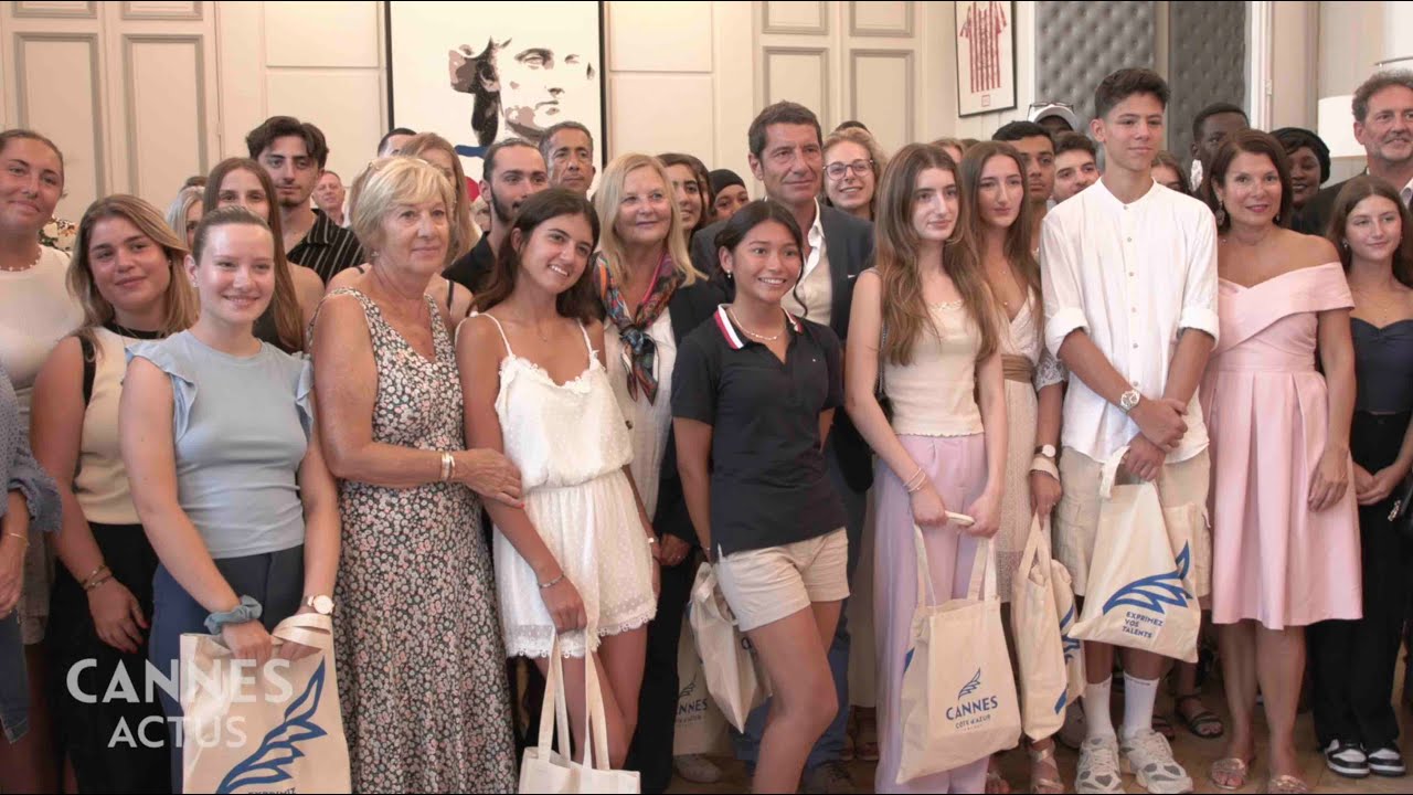 Réception des bacheliers Cannois ayant obtenu la mention 