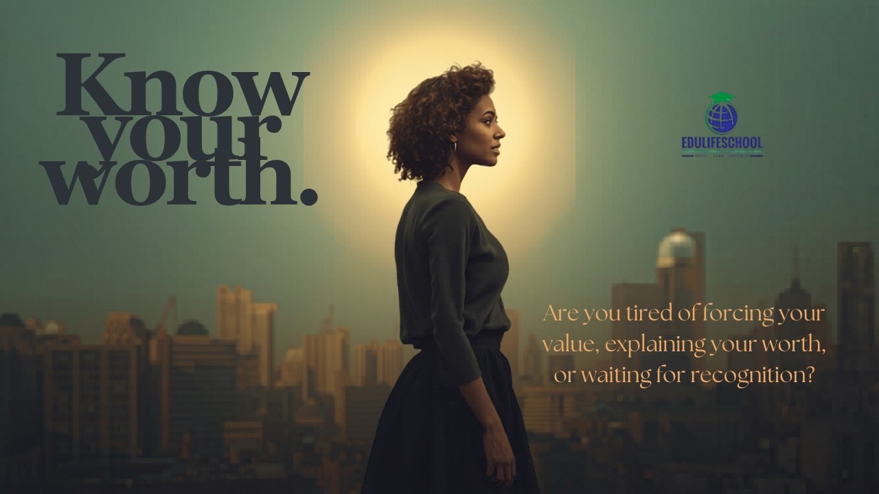 Are you tired of forcing your value, explaining your worth, or waiting for recognition?