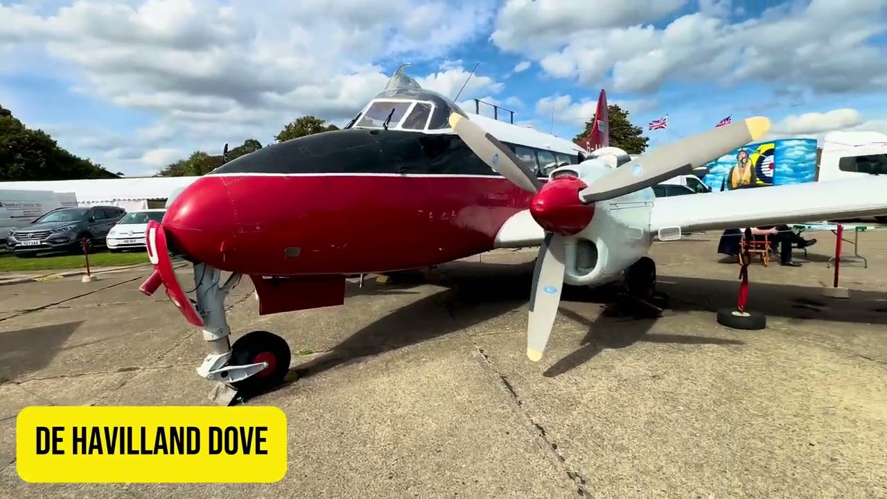 The British Airliner Collection & Static Aircraft | Duxford Battle of Britain Airshow 2025