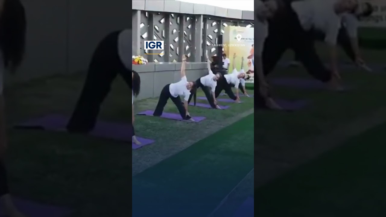 PM Modi Joins Yoga Programme in Uzbekistan | IGR | India Global Review