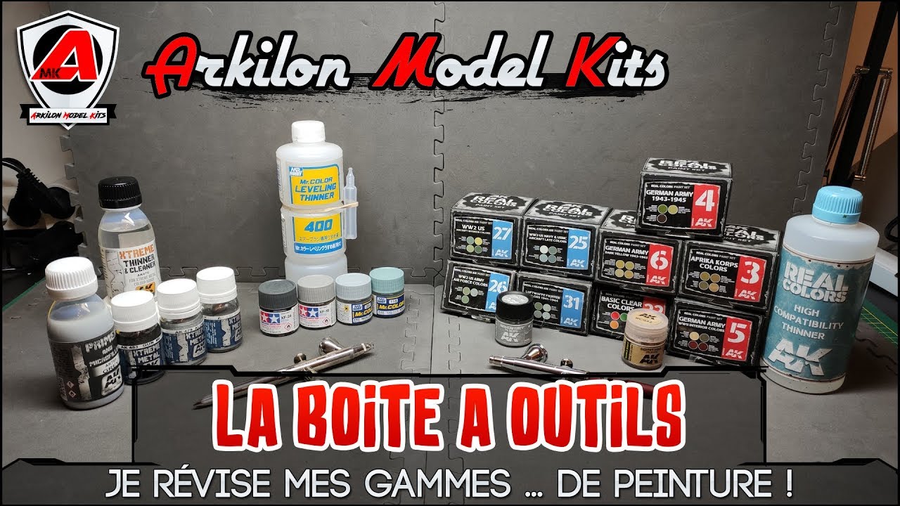 La boîte à outils : Je révise mes gammes ... de peinture !!!