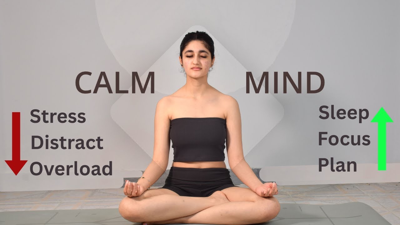 Meditation Yoga for a Calm Mind: Reduce Stress & Improve Focus | Gentle Yoga ( No TALKING )