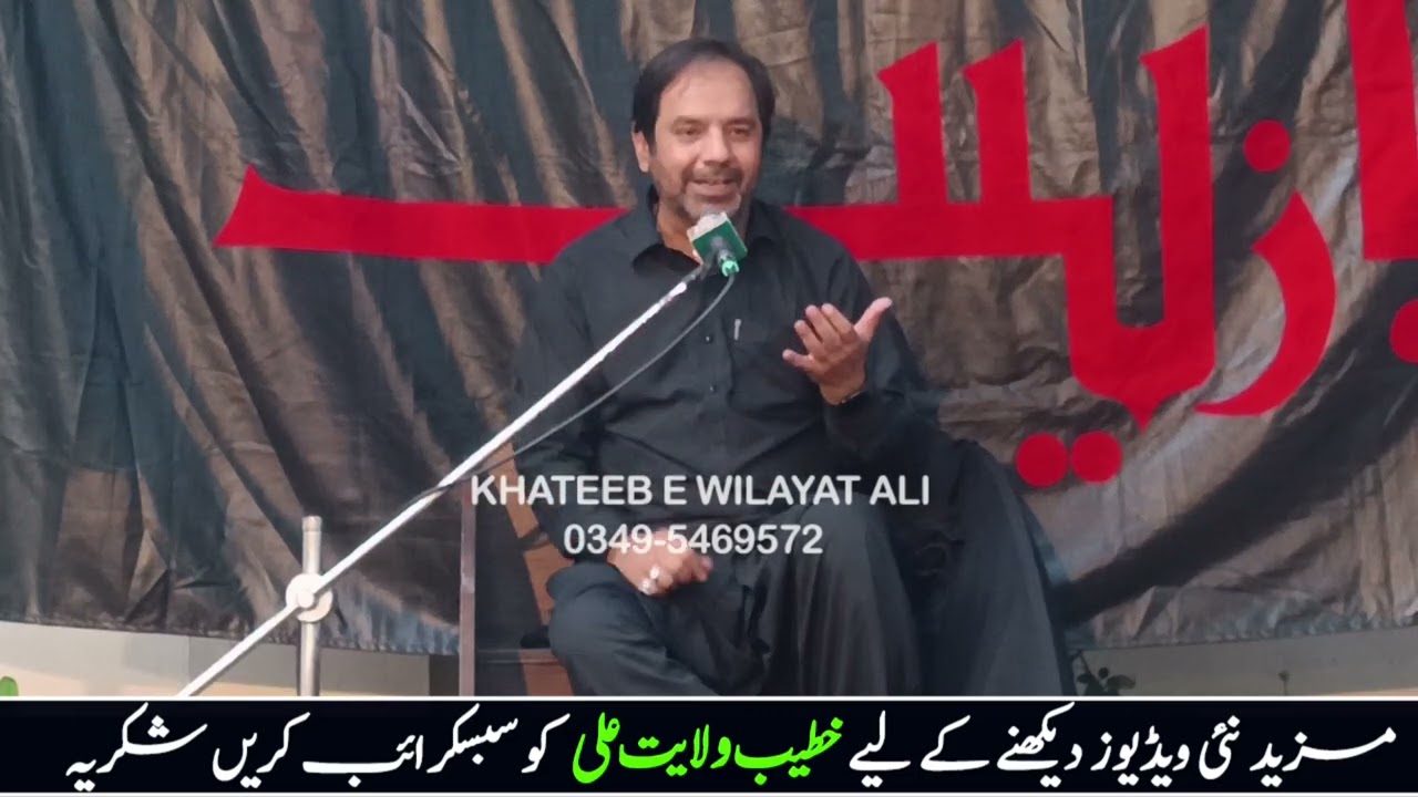 Allama Syed Muhammad Abbas Rizvi - Safar Majlis 2025 - Khateeb E Wilayat Ali
