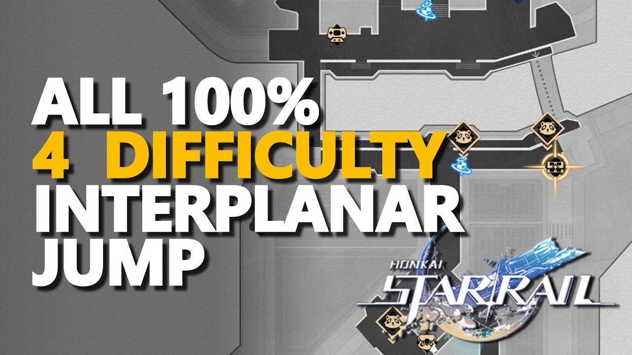 All Interplanar Jump Difficulty 4 100% Honkai Star Rail