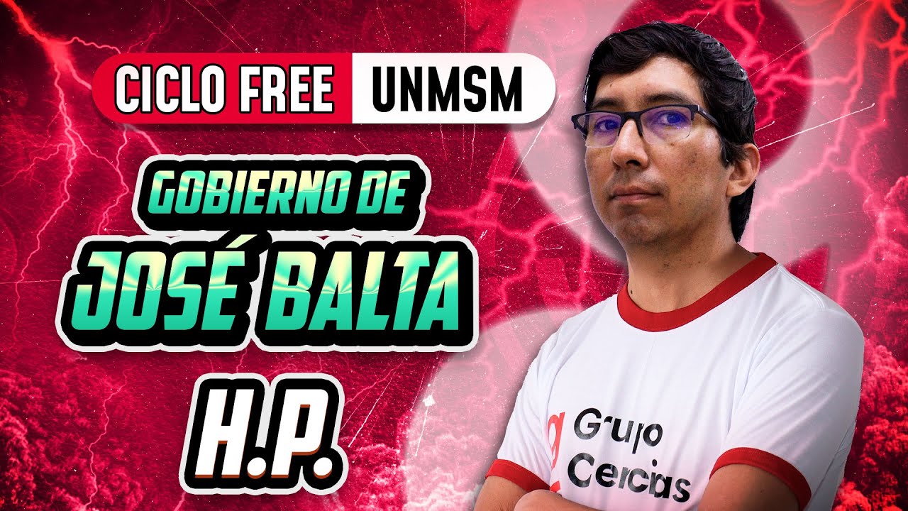⏳ Gobierno de José Balta ✨ Historia del Perú [CICLO FREE]
