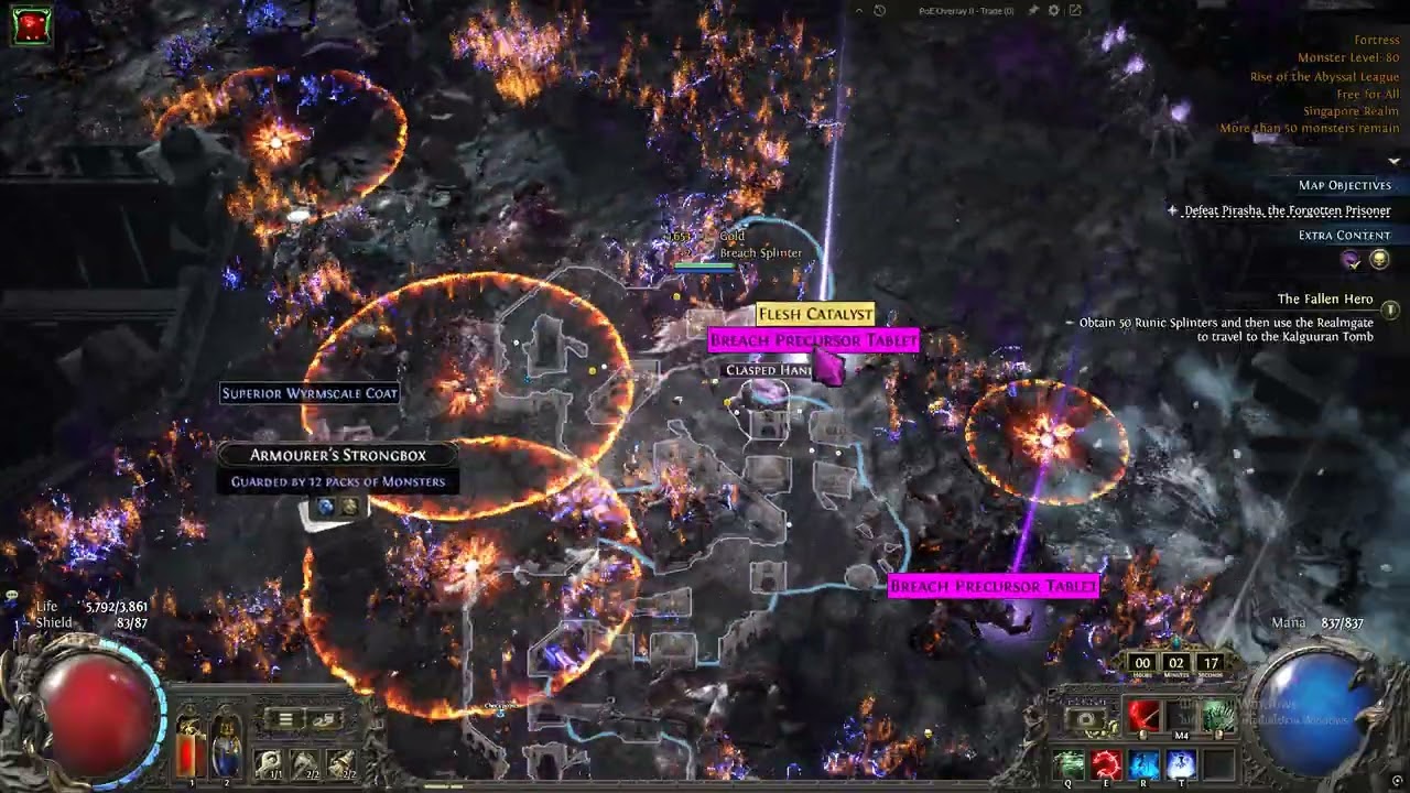 Path of Exile 2 : Reap Blood mage