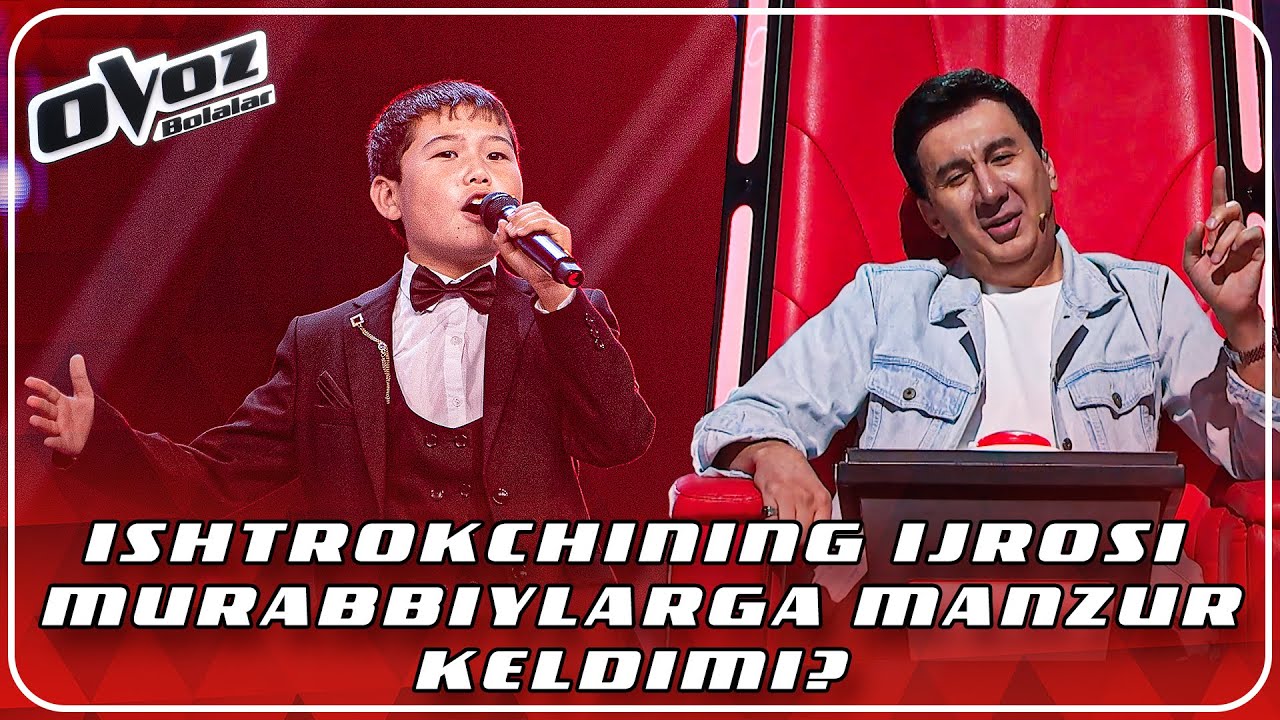 Ovoz Bolalar - DILSHOD G‘AYBULLAYEV | MAFTUN BO‘LDIM - BOTIR ZOKIROV