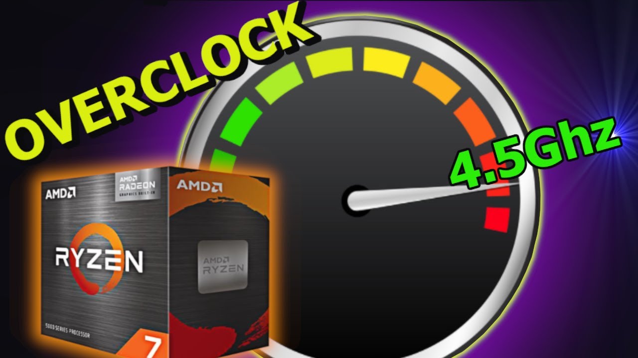 ЛЕГКОЕ руководство по разгону Ryzen 7 5700g — процессор 4,5 ГГц | встроенная графика 2400 МГц — с...
