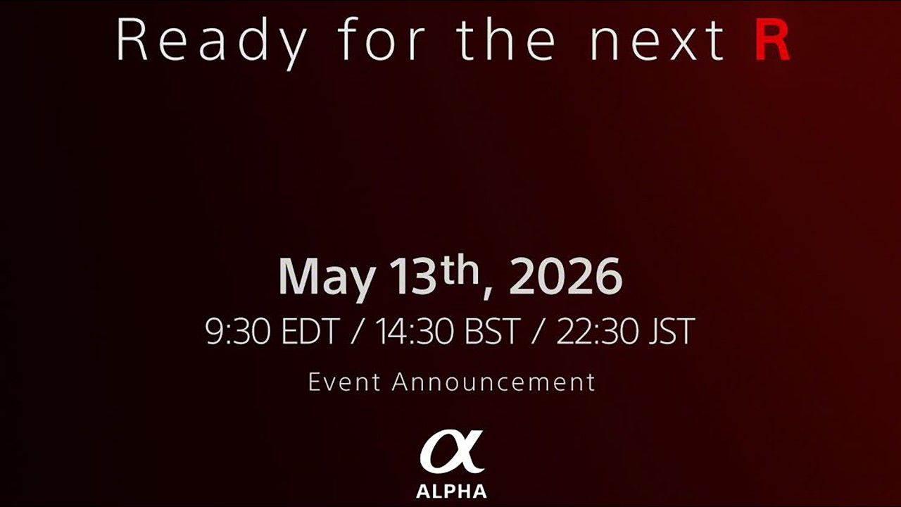 Official Sony A7rVI teaser! And the new Sony A7rVI EVF is the best in the world!