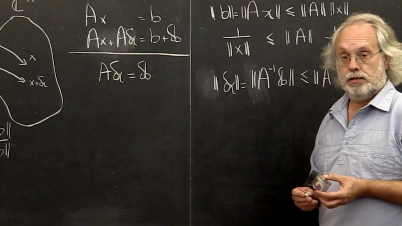 1 4 1 The condition number of a matrix