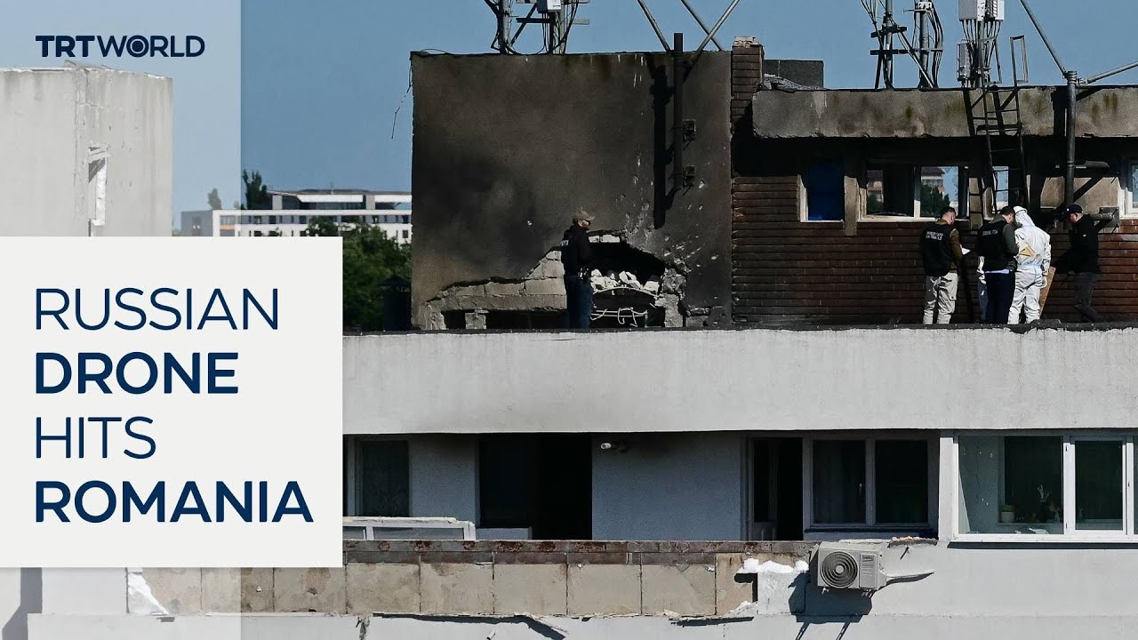 В результате удара российского беспилотника в Румынии пострадали два человека