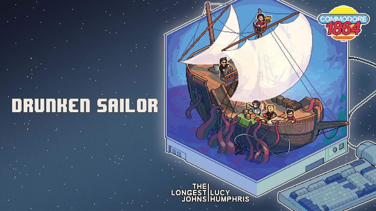 Drunken Sailor Chiptune | The Longest Johns | Lucy Humphris | Commodore 1864