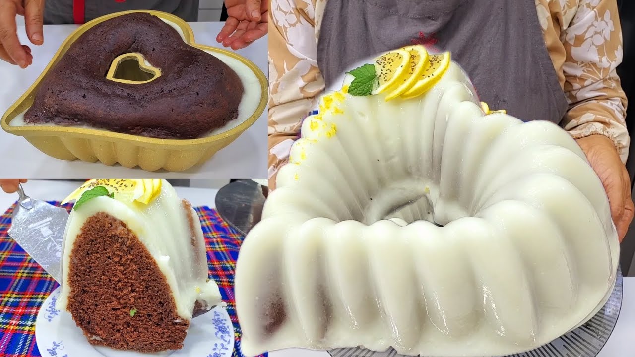 ضيافي تصدمو⁉️😱عمرك شفتي بحال هاد لكيكة خطيرة في المداق لي داقها يشكر ويعاود تاكلي عليها صباع يدك طوب