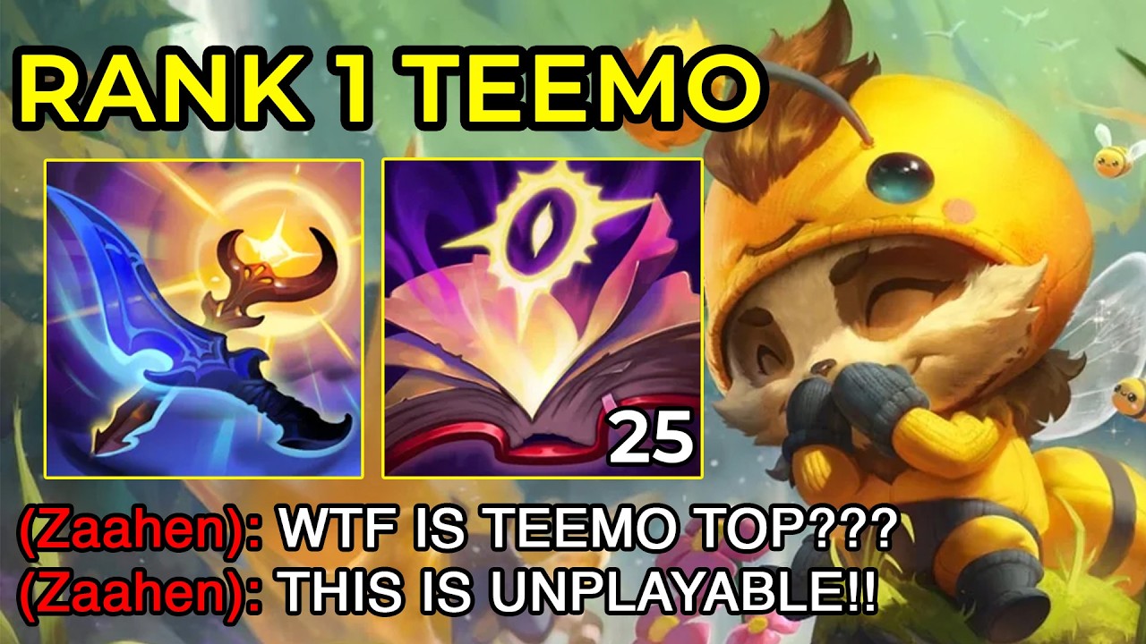 THIS IS WHAT 10000 HOURS OF TEEMO LOOKS LIKE...