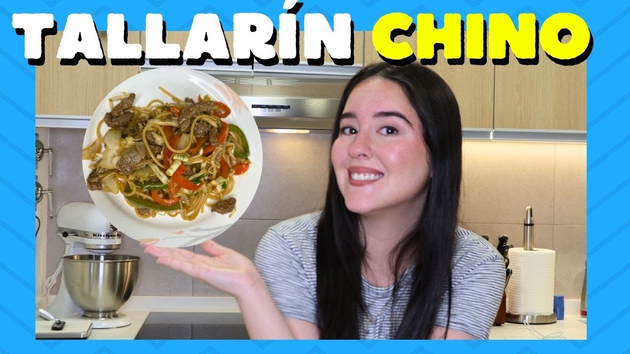 TALLARÍN estilo CHINO de carne de RES y VERDURAS