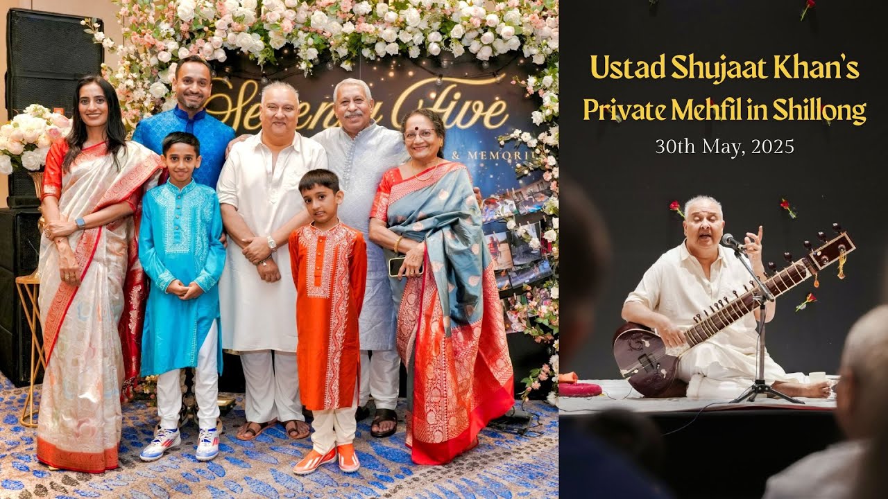 Ustad Shujaat Khan's Private Mehfil in Shillong