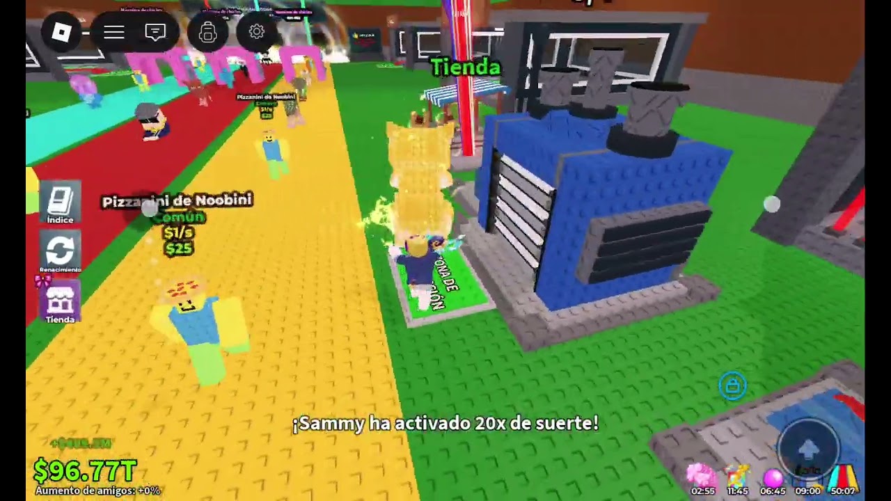 Admin abuse de steal a brainrot parte 1