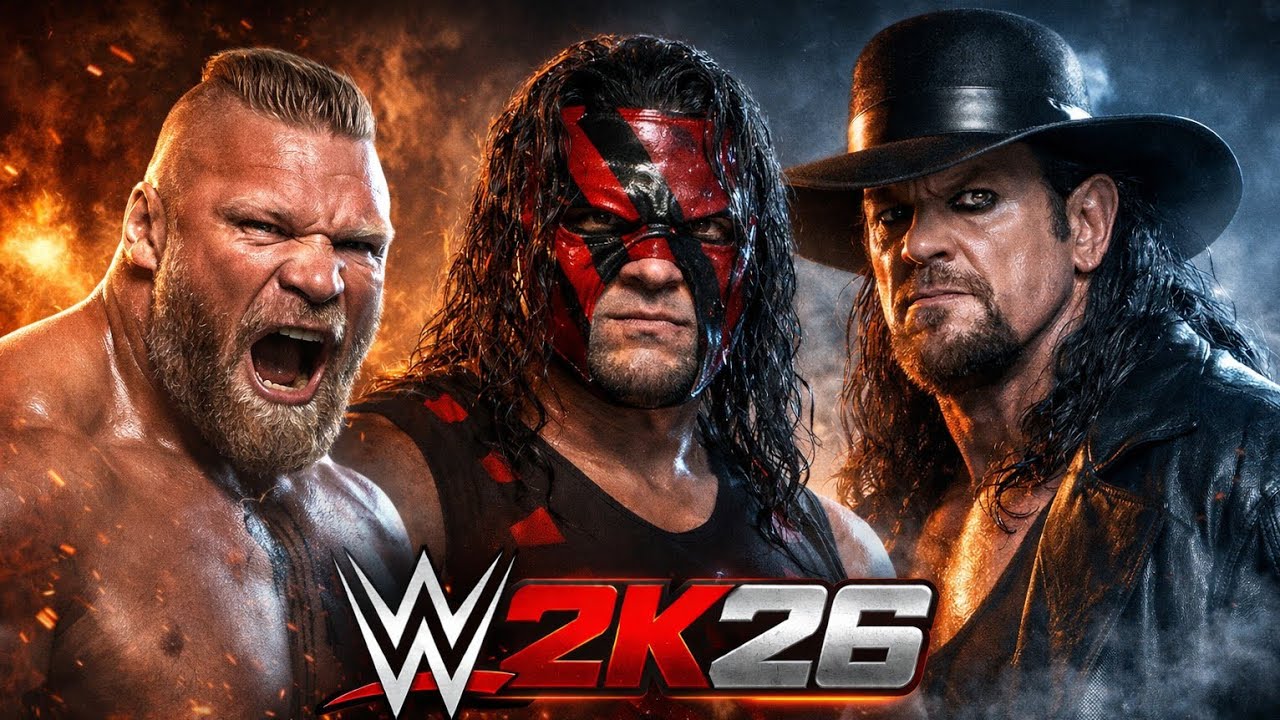 Brock Lesnar vs The Undertaker vs Kane – Ultimate Triple Threat War! 🔥