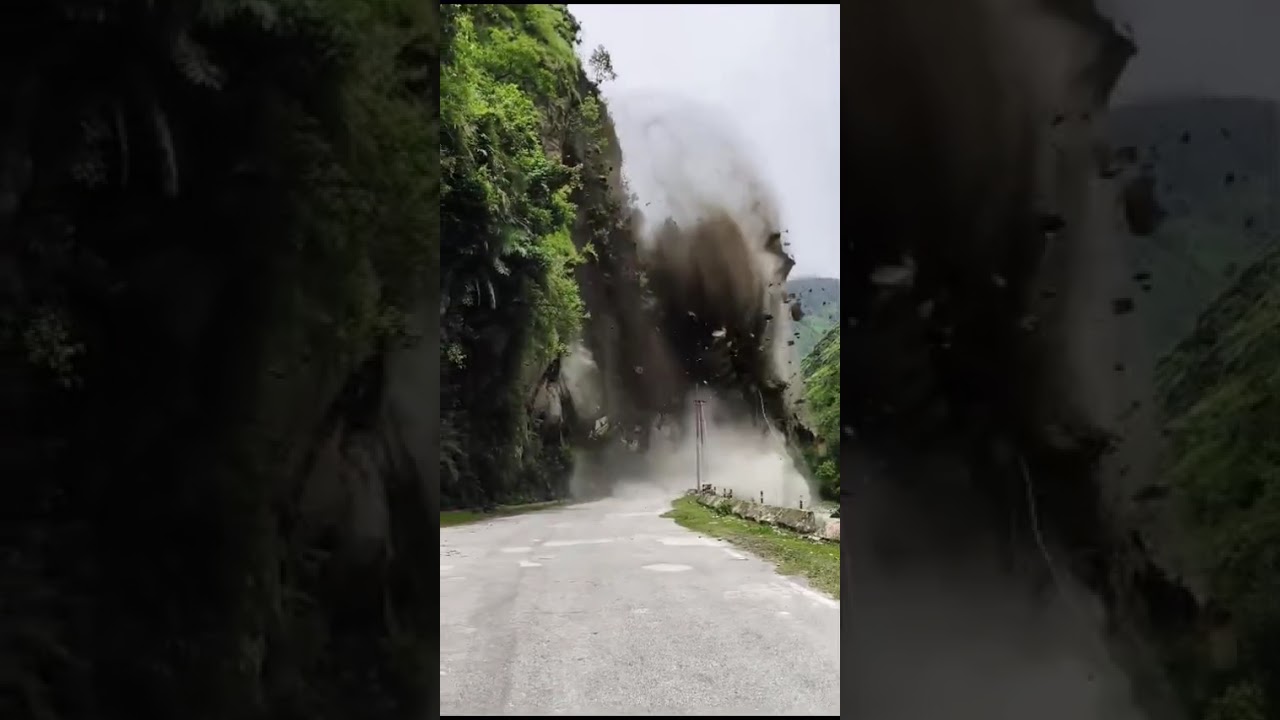 Big land slide way to kailash mansarovar Road । 22nd july 2026