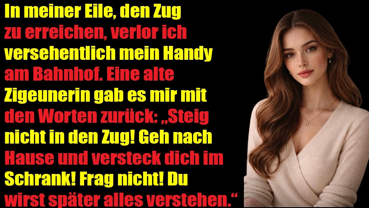 Im Zugstress verlor ich mein Handy – eine alte Roma-Frau brachte es zurück und sagte…