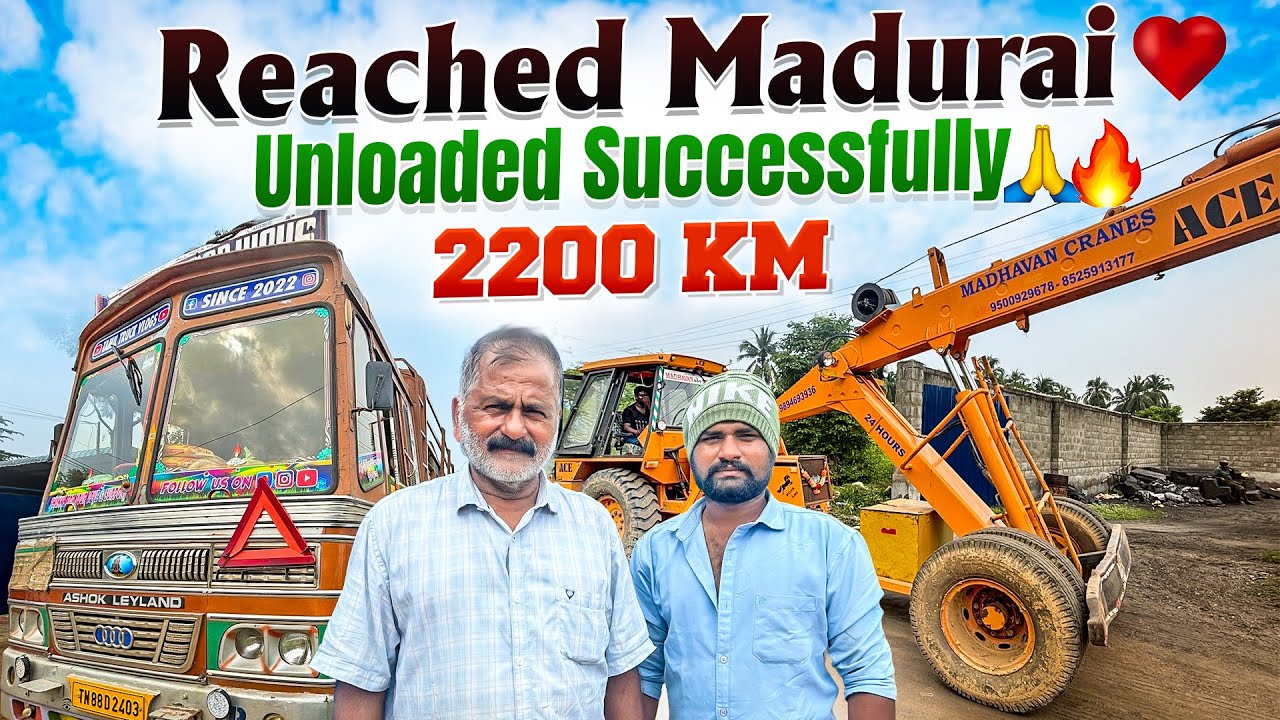 Madurai Trip Over❤️🚛கரி லோடு இறக்கிட்டு அடுத்த லோடுக்கு எங்க போறது🥹💘தொப்பூர் இரவு பயணம்😁💯