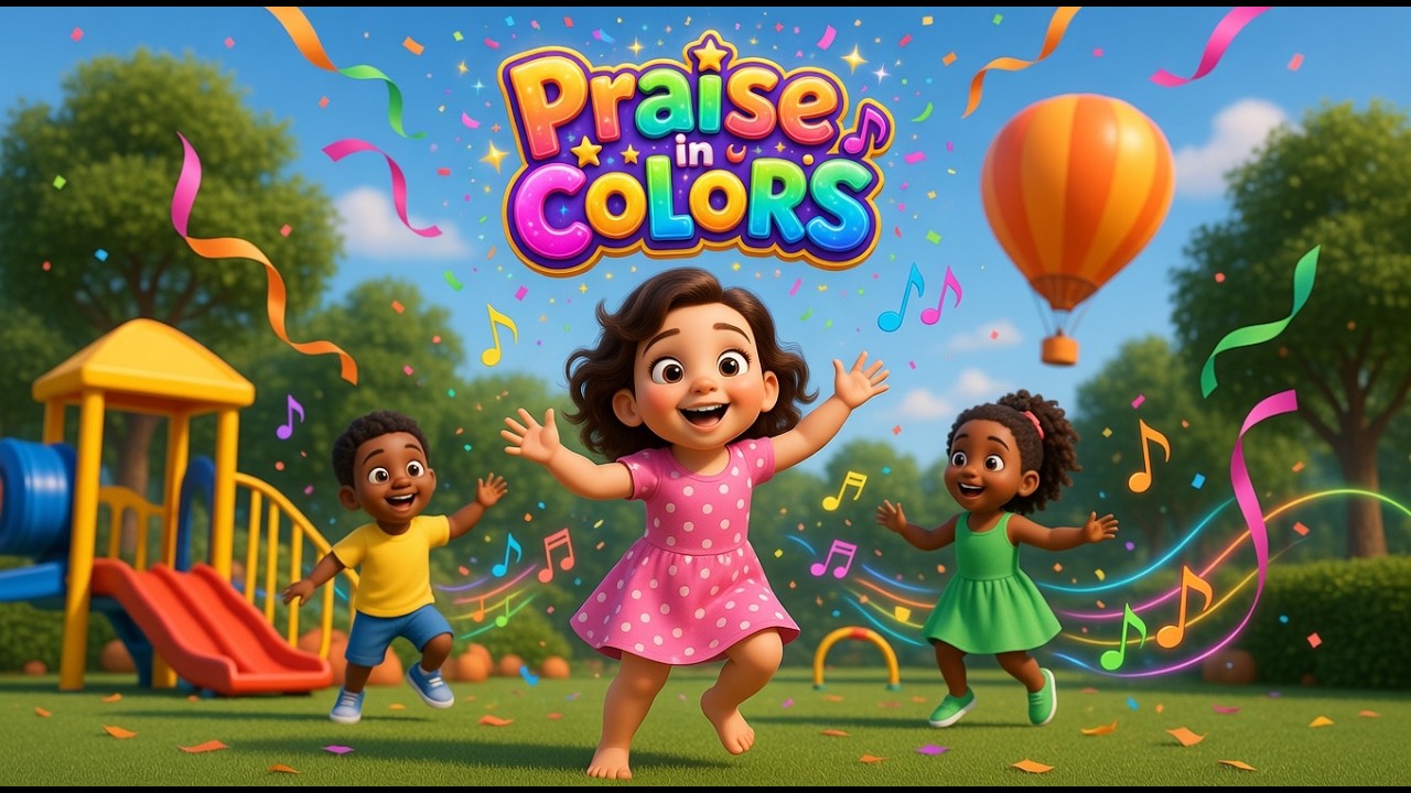 Praise in Colors: Kids Afrobeats Dance & Sing Along! 🕺✨