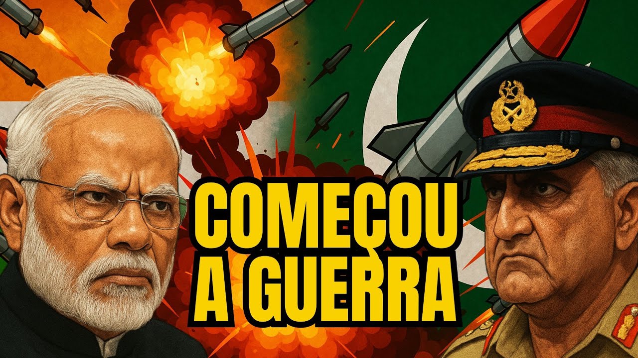 A GUERRA mais PERIGOSA do MUNDO | Índia e Paquistão | Caxemira