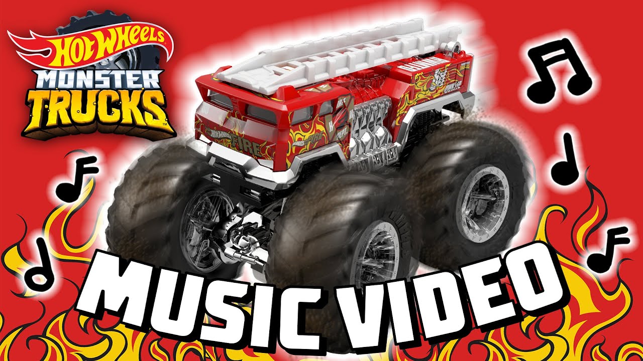Official MUSIC VIDEO 🎶 | Bringin&rsquo; the Heat 🚒🔥 ft. Monster Truck 5 ALARM! | Hot Wheels