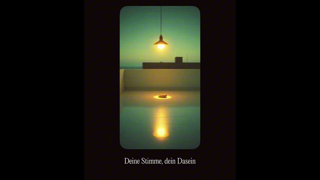 Deine Stimme, dein Dasein
