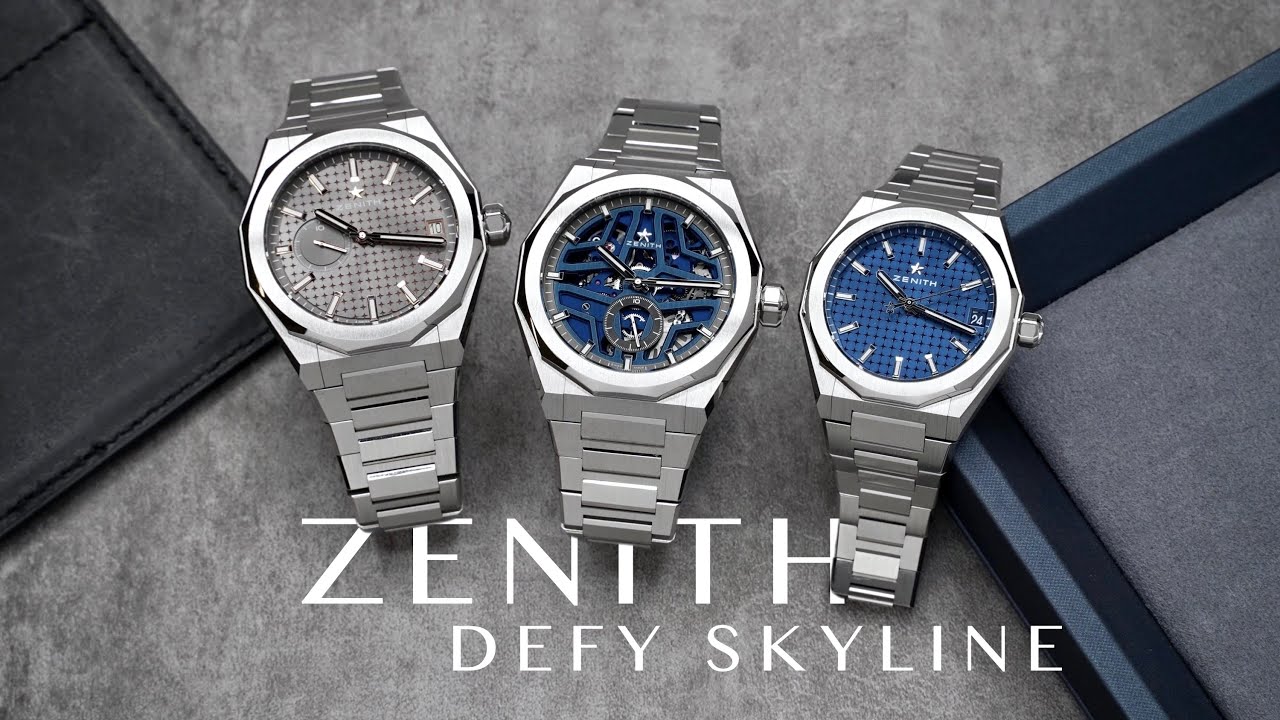 ZENITH真力時2023 LVMH WACH WEEK新品上手/DEFY Skyline Skeleton/36mm中性版本/專賣店限定款BOUTIQUE EDITION
