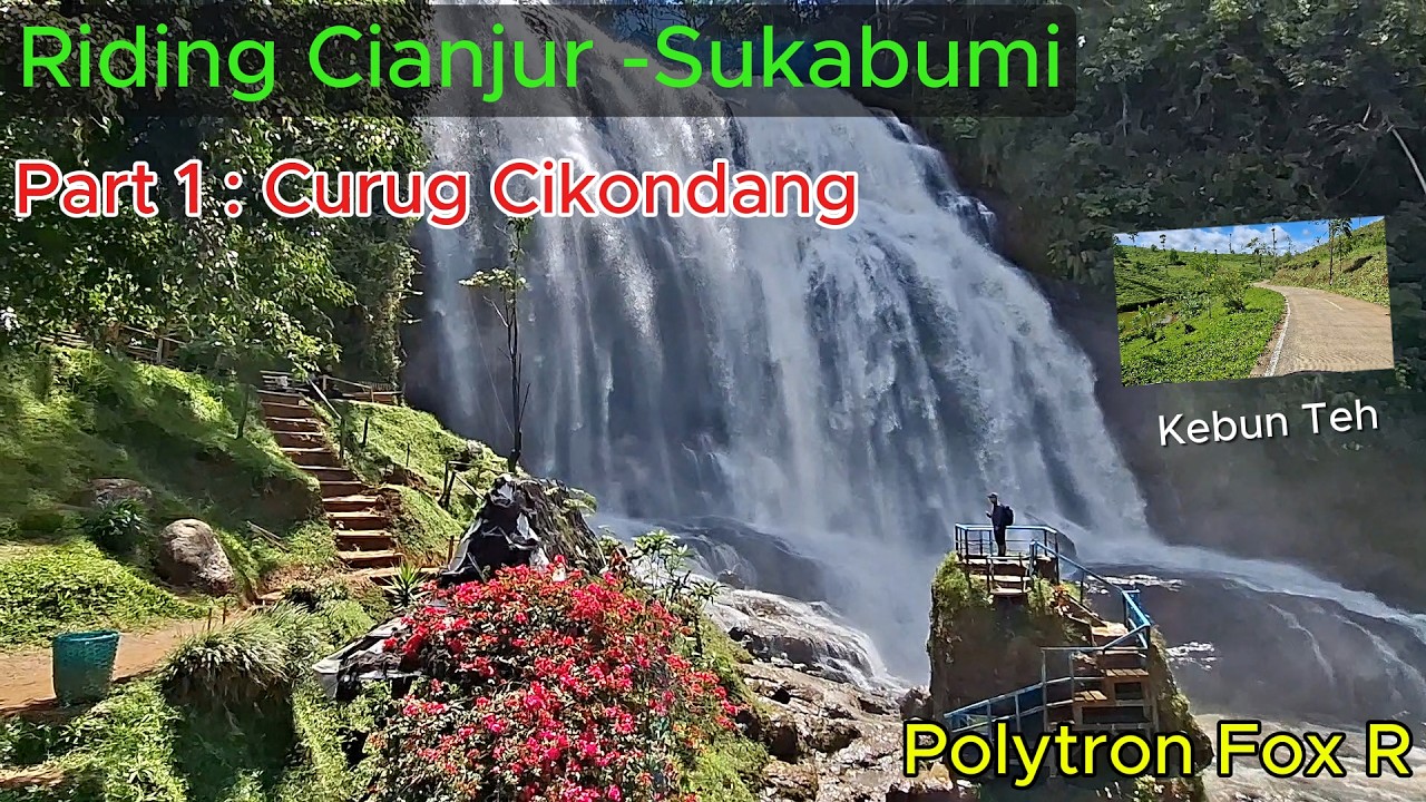 Riding Cianjur - Sukabumi : Part 1. Curug Cikondang | 16 Januari 2026 | Polytron Fox R