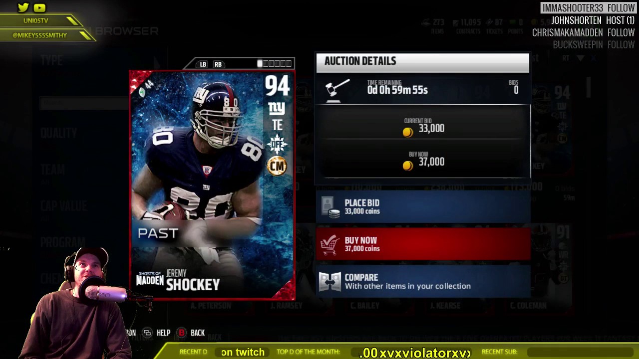 MUT 17 HUGE MISSED SNIPE!!! (NO SOUND) 37k