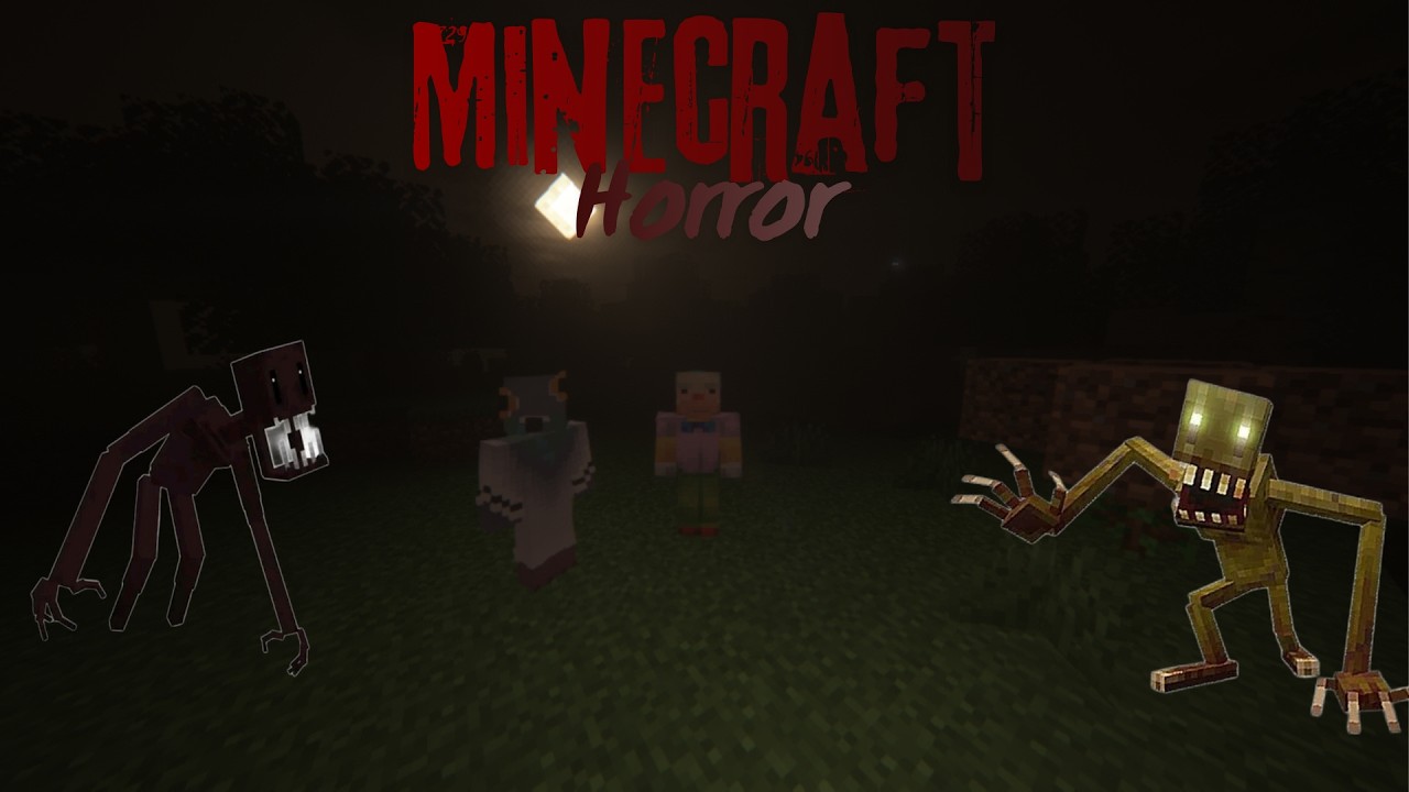Minecraft..dar am adaugat 18 moduri horror.