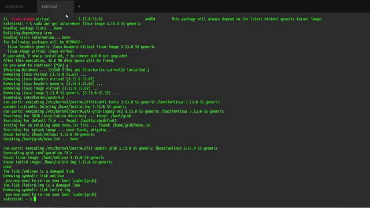 solved how to manually remove old kernels ubuntu