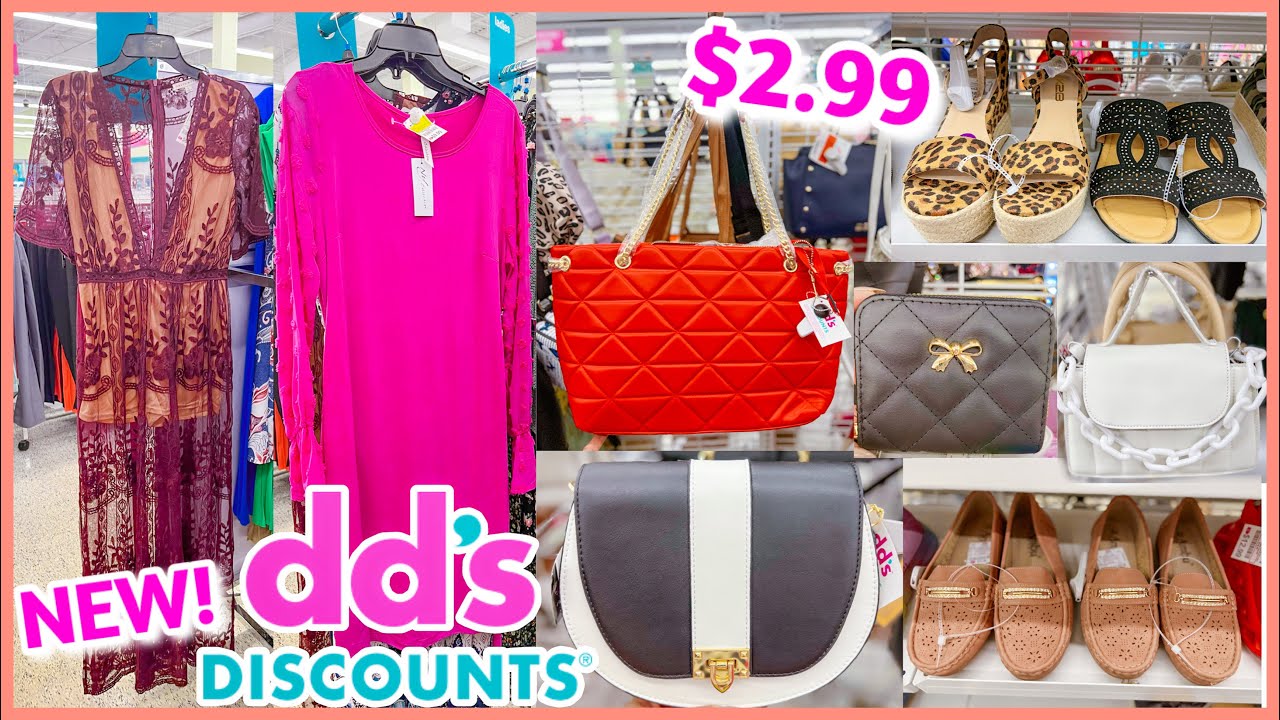 😮DD'S DISCOUNTS SHOES HANDBAGS & DRESS FOR AS LOW AS $2.99‼️dd's DISCOUNTS SHOPPING | SHOP WITH ME