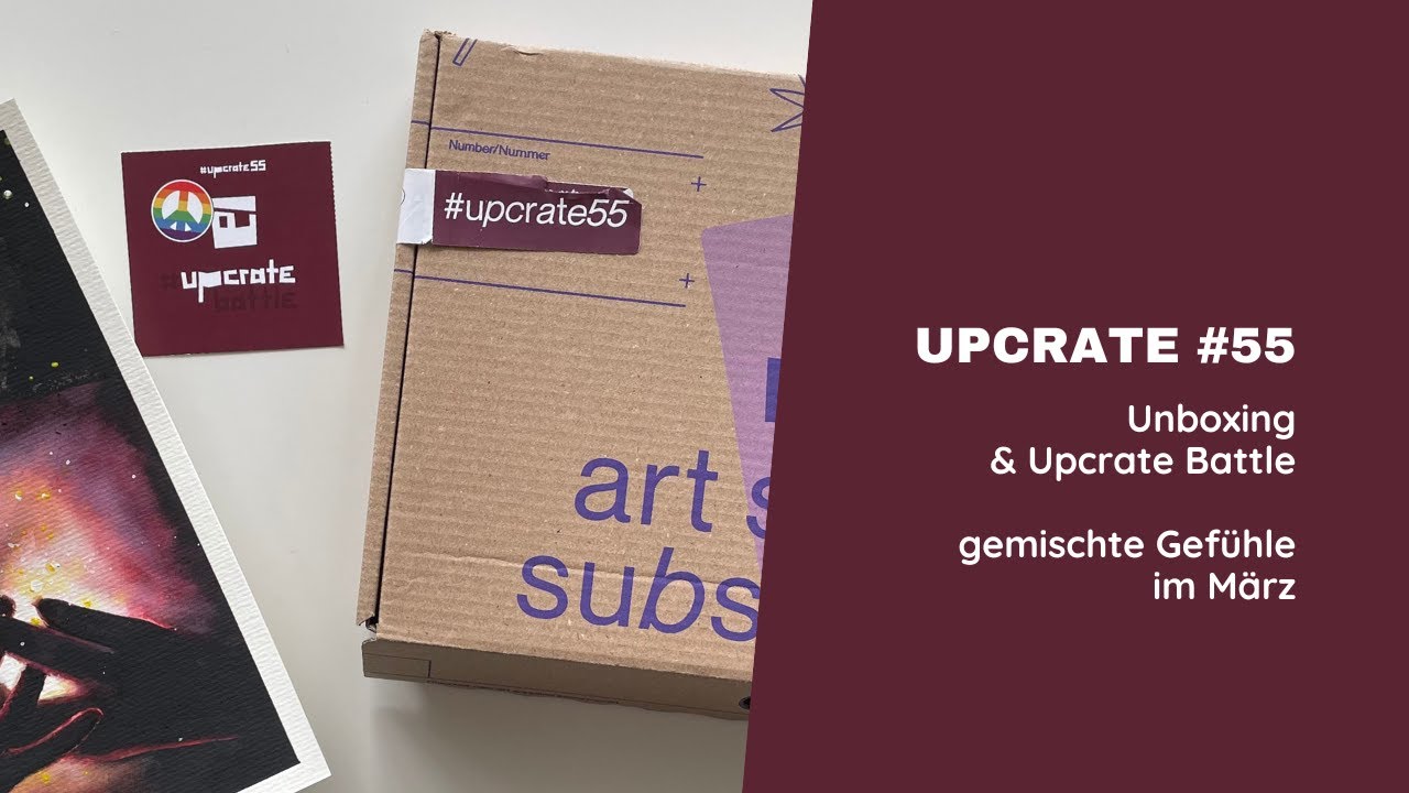 Unboxing Upcrate 55 - März 2024 | Ich habe gemischte Gefühle