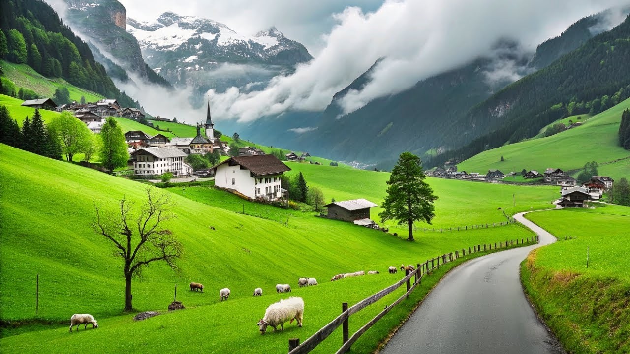 Switzerland&rsquo;s Heaven: Relaxing Walk in the Most Beautiful Alpine Countryside