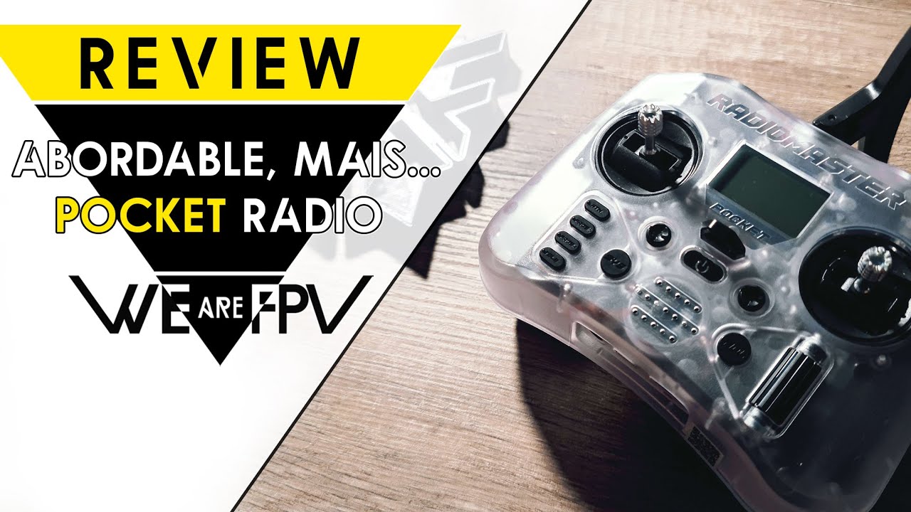 RadioMaster Pocket, une EXCELLENTE radio, MAIS...