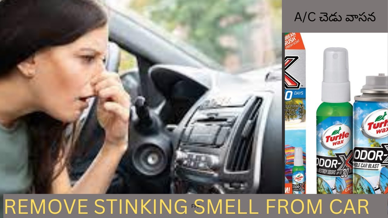 HOW TO REMOVE BAD SMELL FROM A/C OF CAR | ODUR X |carbomb air freshner