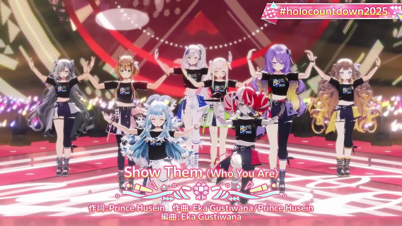 Show Them Who You Are - hololive Indonesia 【COUNTDOWN LIVE 2025▷2026】